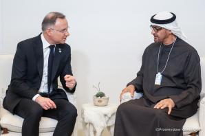 [VIDEO] Dubaj. Spotkania dwustronne Prezydenta RP