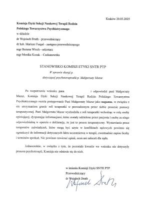 Telewizja.Patriot24.net skutecznie zainterweniowała! Praca psycholog z Łukowa Małgorzaty Mazur uznana przez specjalistów za NAGANNĄ!