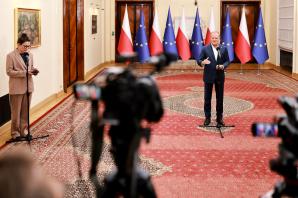 [VIDEO] Polska odpowie na każdy atak! Premier Tusk po Radzie Bezpieczeństwa Narodowego: mamy pełne wsparcie NATO