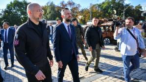 Szef MON w Kijowie: Polska i Ukraina podpisały trzy porozumienia o współpracy dronowej i zbrojeniowej