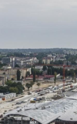 Lato z widokiem na Nowe Centrum Łodzi