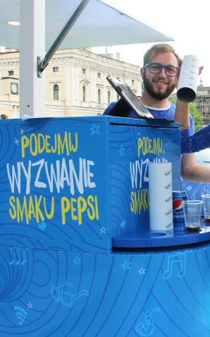 Podejmij wyzwanie Pepsi. Przyjdź na plażę w Sarbinowie koło Mielna