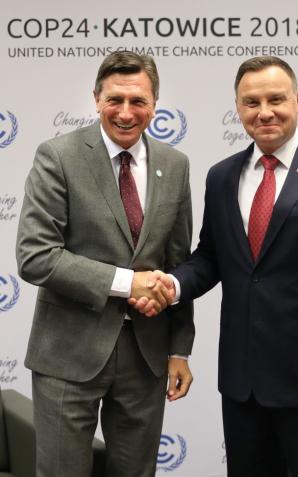 Spotkania wzajemnej współpracy w ramach COP24 Prezydent RP z Prezydentami Nigerii, Fidżi, Czarnogóry, Macedonii, Szwajcarii, Nepalu, Luksemburga i przedstawicielami Watykanu