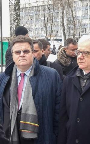 Minister Czaputowicz z wizytą na Ukrainie