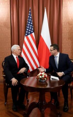 [VIDEO] Spotkanie szefa polskiego rządu z wiceprezydentem USA