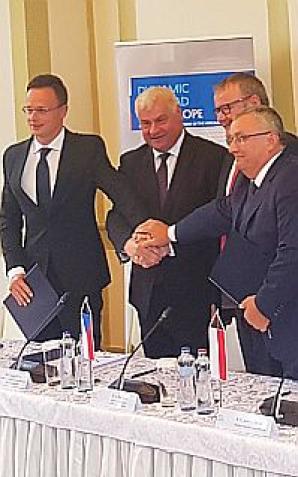  O wspólnych projektach infrastrukturalnych na spotkaniu Grupy V4