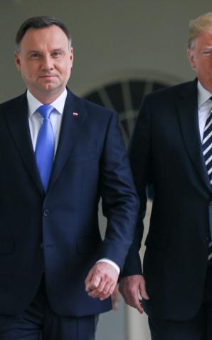 W poniedziałek spotkanie Prezydentów Polski i USA