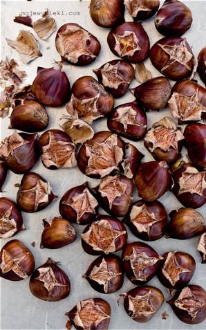 Pieczone kasztany - pomysł na jesienny eksperyment w kuchni!