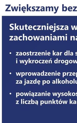 Zwiększamy bezpieczeństwo ruchu drogowego