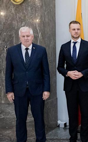 Minister Rau z wizytą na Łotwie. Wspólna konferencja prasowej ze swoimi odpowiednikami z Polski, Litwy, Łotwy i Estonii