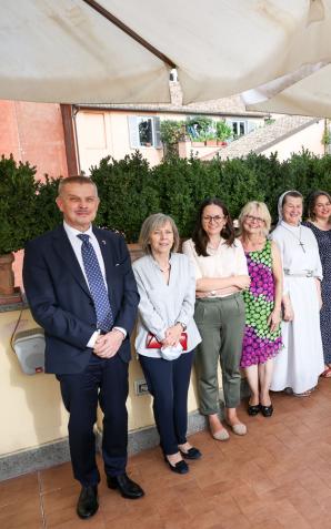 Wizyta Pierwszej Damy w szkole w Rzymie