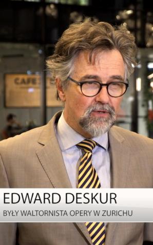 [VIDEO] Edward Deskura, były waltornista Opery w Zurychu: Muzyka klasyczna zwiększa kreatywność i koncentrację pracowników. Potencjał ten mogą wykorzystać pracodawcy