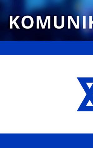 Komunikat w związku z sytuacją bezpieczeństwa w Izraelu.