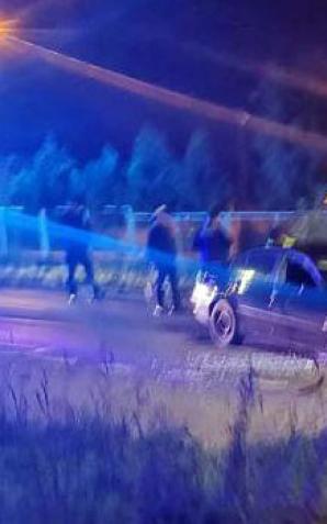 Uciekał przed policjantem, zderzył się z policjantami