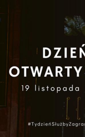 19 listopada - Dzień Otwarty MSZ
