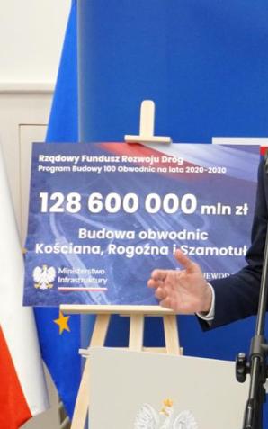 Trzy obwodnice w Wielkopolsce z rządowym dofinansowaniem