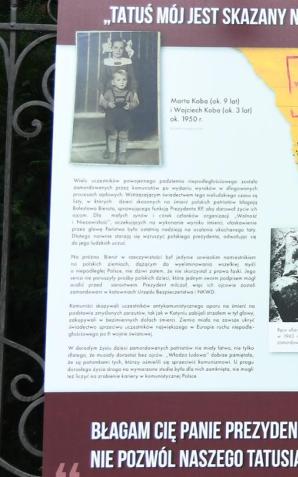 Przejmująca wystawa „Ocal naszego Tatusia! Listy dzieci Żołnierzy Wyklętych do Bolesława Bieruta”