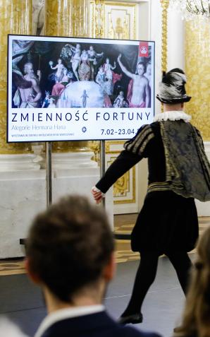 Wernisaż wystawy „Zmienność Fortuny. Alegorie Hermana Hana” w Zamku Królewskim w Warszawie