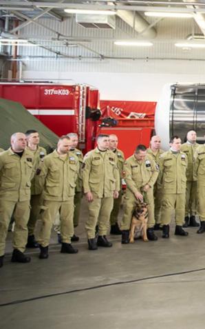 76 polskich strażaków weźmie udział w akcji ratowniczej po trzęsieniu ziemi w Turcji