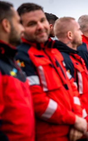 Powitanie polskich strażaków po powrocie z misji w Turcji – uroczystość z udziałem kierownictwa MSWiA