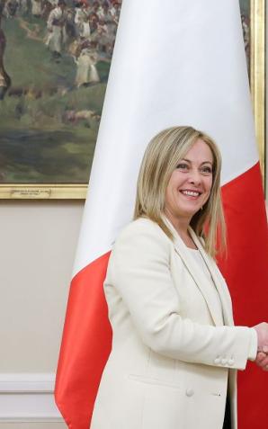 Spotkanie Prezydenta RP z Premier Republiki Włoskiej