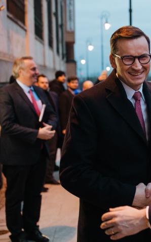 Spotkanie premiera Mateusza Morawieckiego z premierem Czech