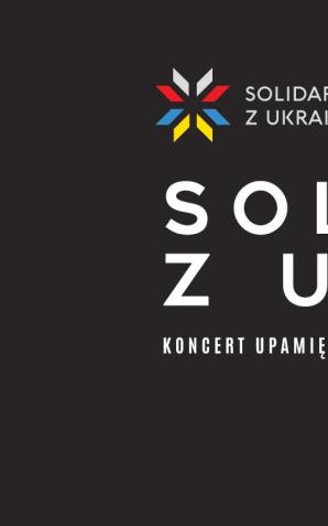 „Solidarni z Ukrainą” – wyjątkowy koncert w przededniu rocznicy napaści Rosji na Ukrainę