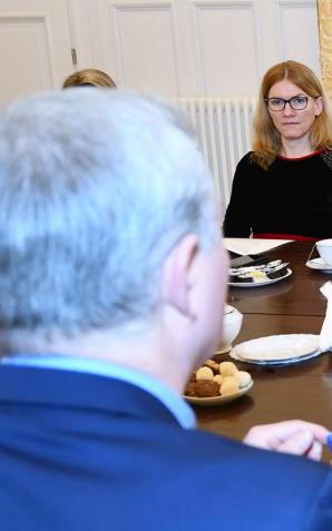 Spotkanie wiceministra Marcina Romanowskiego z Kierownikiem Narodowej Służby Społecznej Ukrainy