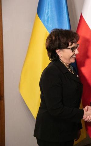 Spotkanie Marszałek Sejmu z Prezydentem Ukrainy