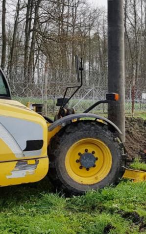 Ruszyła instalacja bariery elektronicznej na granicy z Rosją