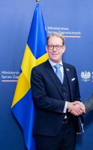 Wizyta Ministra Spraw Zagranicznych Szwecji w Polsce
