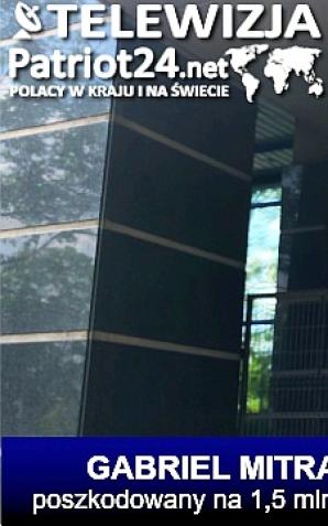 [VIDEO] PATRIOT24 INTERWENIUJE: Wyłudzenie 200 mln zł zgłosił wczoraj w Prokuraturze Krajowej Gabriel Mitraszewski!