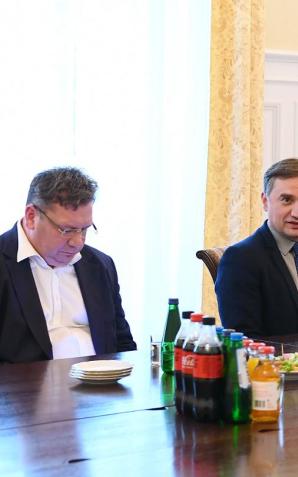 Spotkanie Ministra Sprawiedliwości Zbigniewa Ziobro ze Związkiem Podhalan
