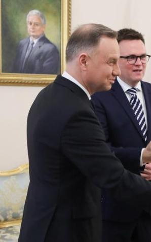 Spotkanie Marszałka Sejmu z Prezydentem RP