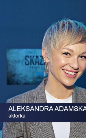 [VIDEO] Aleksandra Adamska: Zmiana mojego wyglądu jest związana z nowym projektem. Zdjęcia już zakończyłam, ale nadal doskonale się czuję w krótkich blond włosach