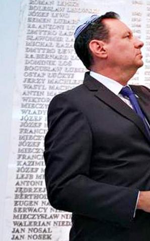 Wiceminister sprawiedliwości Krzysztof Śmiszek na uroczystościach Chanuki w Sejmie