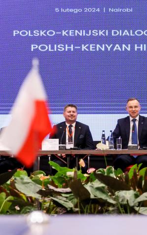 [VIDEO] Nairobi. Prezydent Andrzej Duda o polsko-kenijskiej współpracy gospodarczej