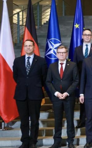 [VIDEO] premier Donald Tusk w Niemczech o współpracy i reparacjach