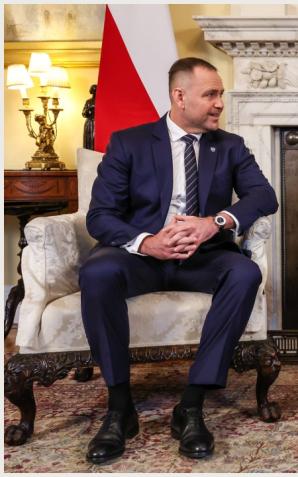 [VIDEO] Rozmowy Prezydenta RP Karola Nawrockiego z Premierem Wielkiej Brytanii Keirem Starmerem