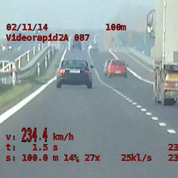 Pirat jechał 234 km/h na drodze ekspresowej S3. Prawie dwukrotnie przekroczył dozwoloną prędkość