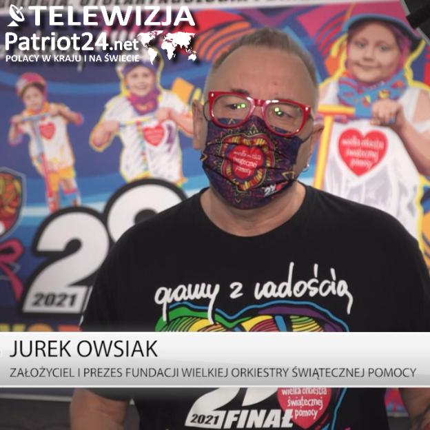 [VIDEO] Jurek Owsiak: 29. Finał WOŚP gotowy pod względem organizacyjnym i sanitarnym. Na zbiórkach i aukcjach internetowych uzbierano już ponad 10 mln zł