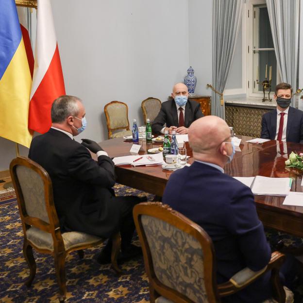 Spotkanie min. Szczerskiego z wicepremierem Ukrainy