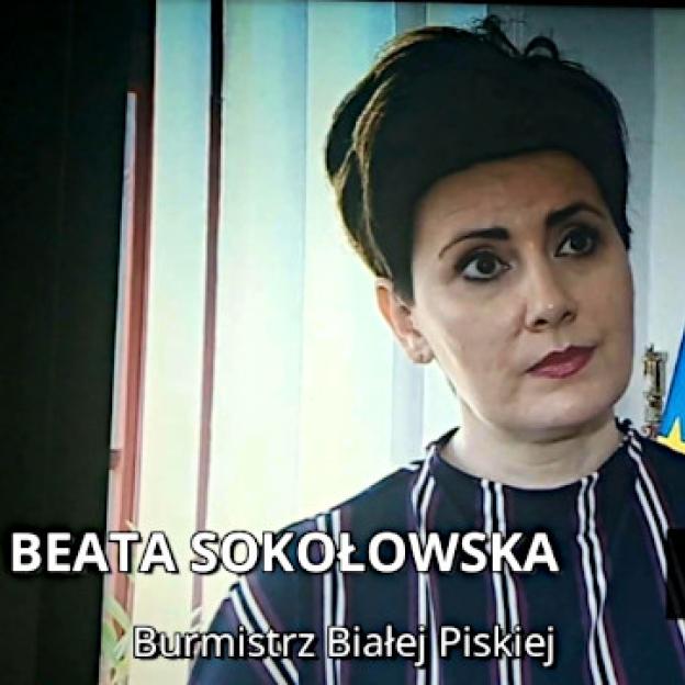 [VIDEO] Prawda czy fałsz? Czy Burmistrz Białej Piskiej Beata Sokołowska promuje nie swoje sukcesy?