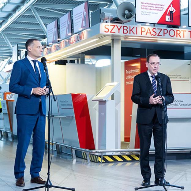  Zapomniałeś paszportu, dowodu osobistego? Otwarcie punktu paszportowego na Lotnisku Chopina w Warszawie  