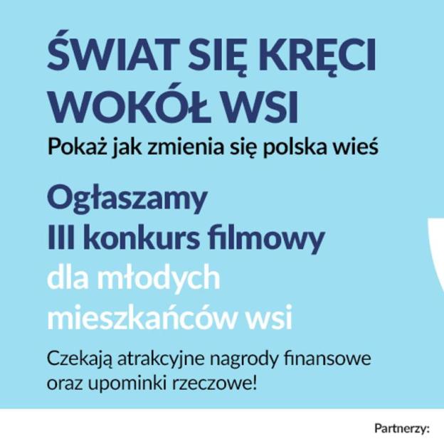 Świat się kręci wokół wsi – konkurs filmowy