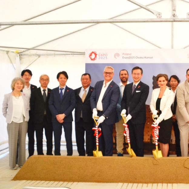 Inauguracja budowy Pawilonu Polski na Wystawę Światową Expo 2025 Osaka, Kansai