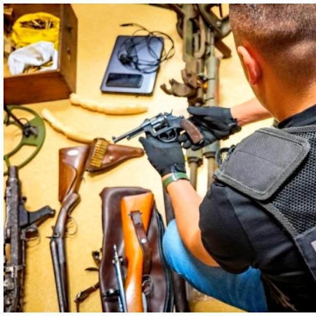 [VIDEO] Skuteczny „strzał” w nielegalną broń i amunicję