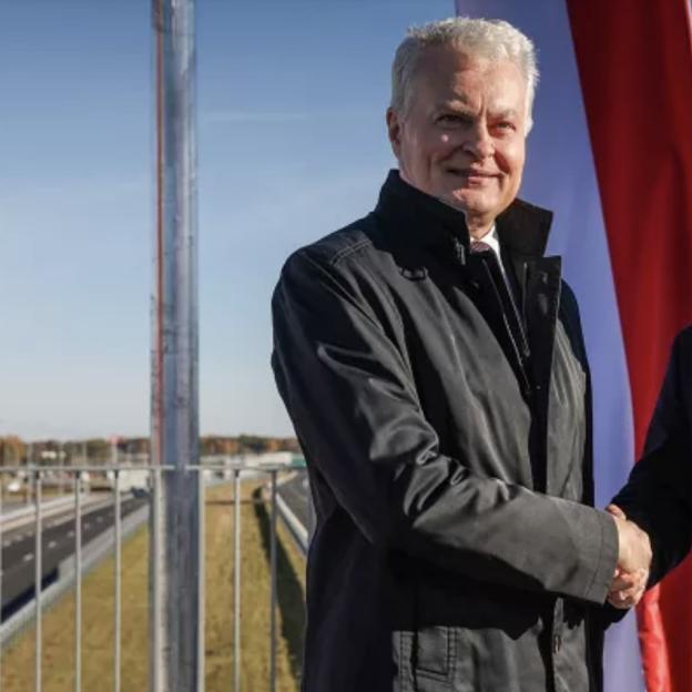 Prezydent RP na uroczystości otwarcia litewskiego odcinka Via Baltica