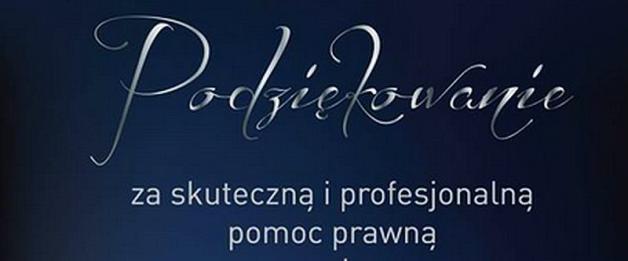 Krzysztof Rutkowski dziękuje adwokat Monice Spieler