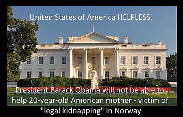 Patriot24.net's video about young American, whose child was taken away by Norwegian authorities, is a breakthrough in helping her? [video]